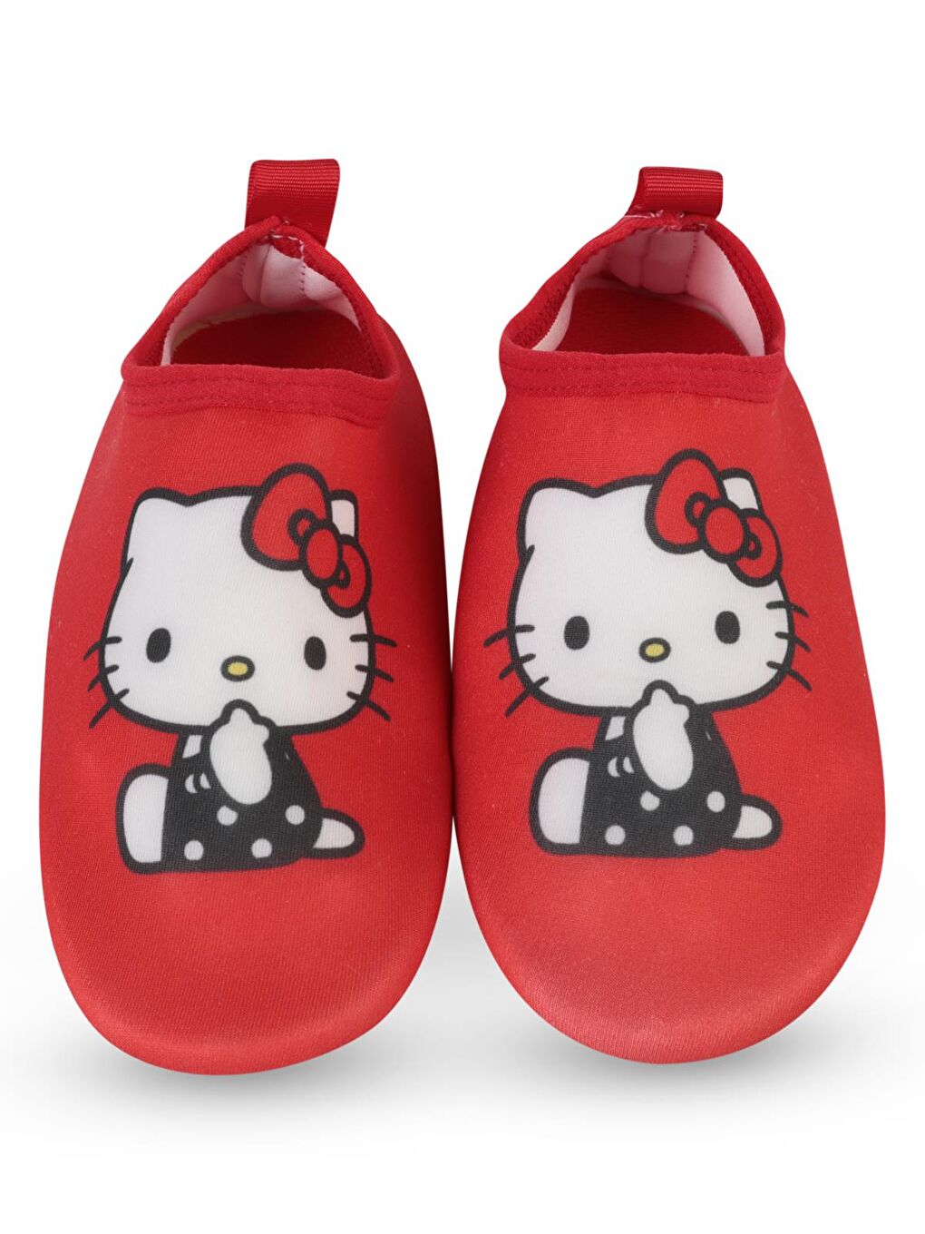 Baskılı Tabanlı 26-30 Numara Deniz Ayakkabısı - Kırmızı 26-1