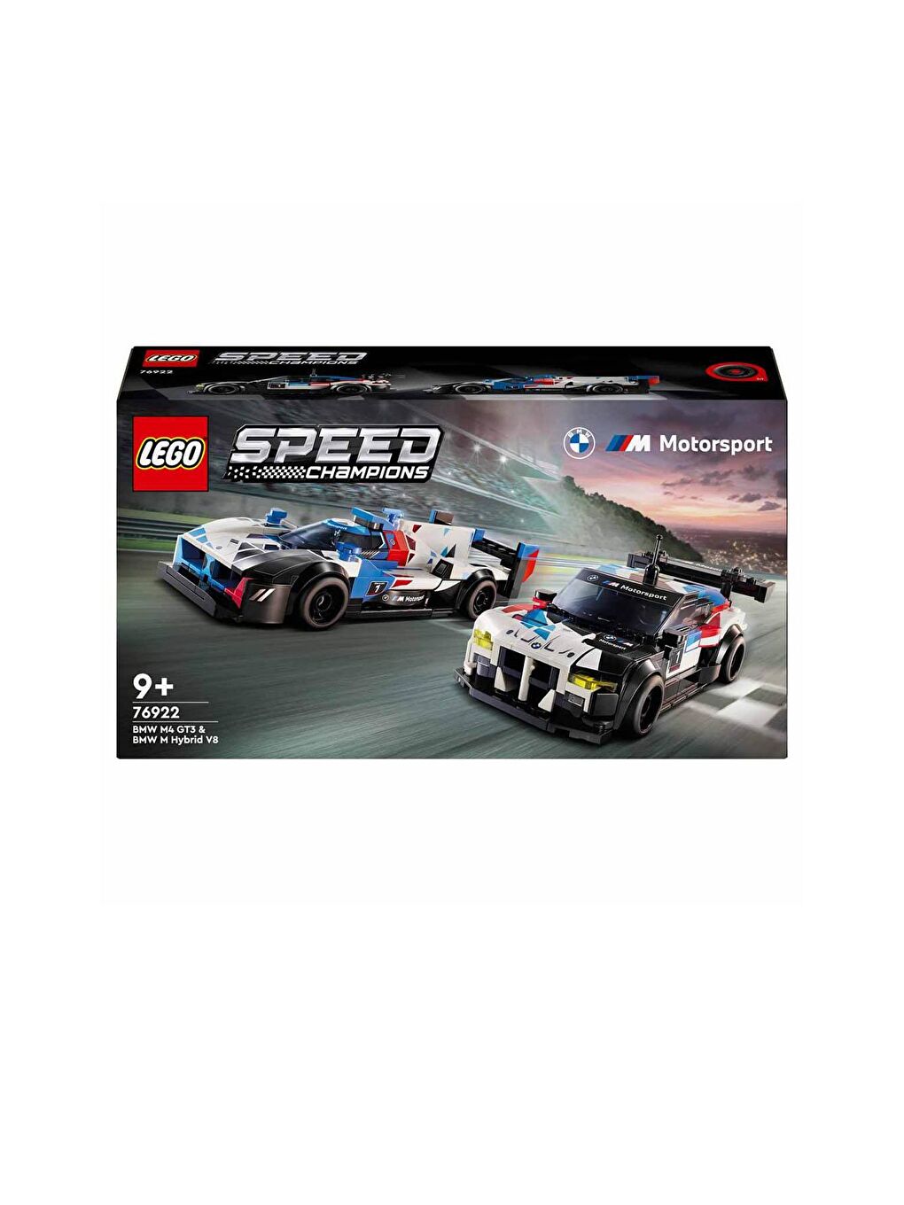 Lego Speed Champions BMW M4 GT3 ve BMW M Hybrid V8 Yarış Arabaları 76922 - 2