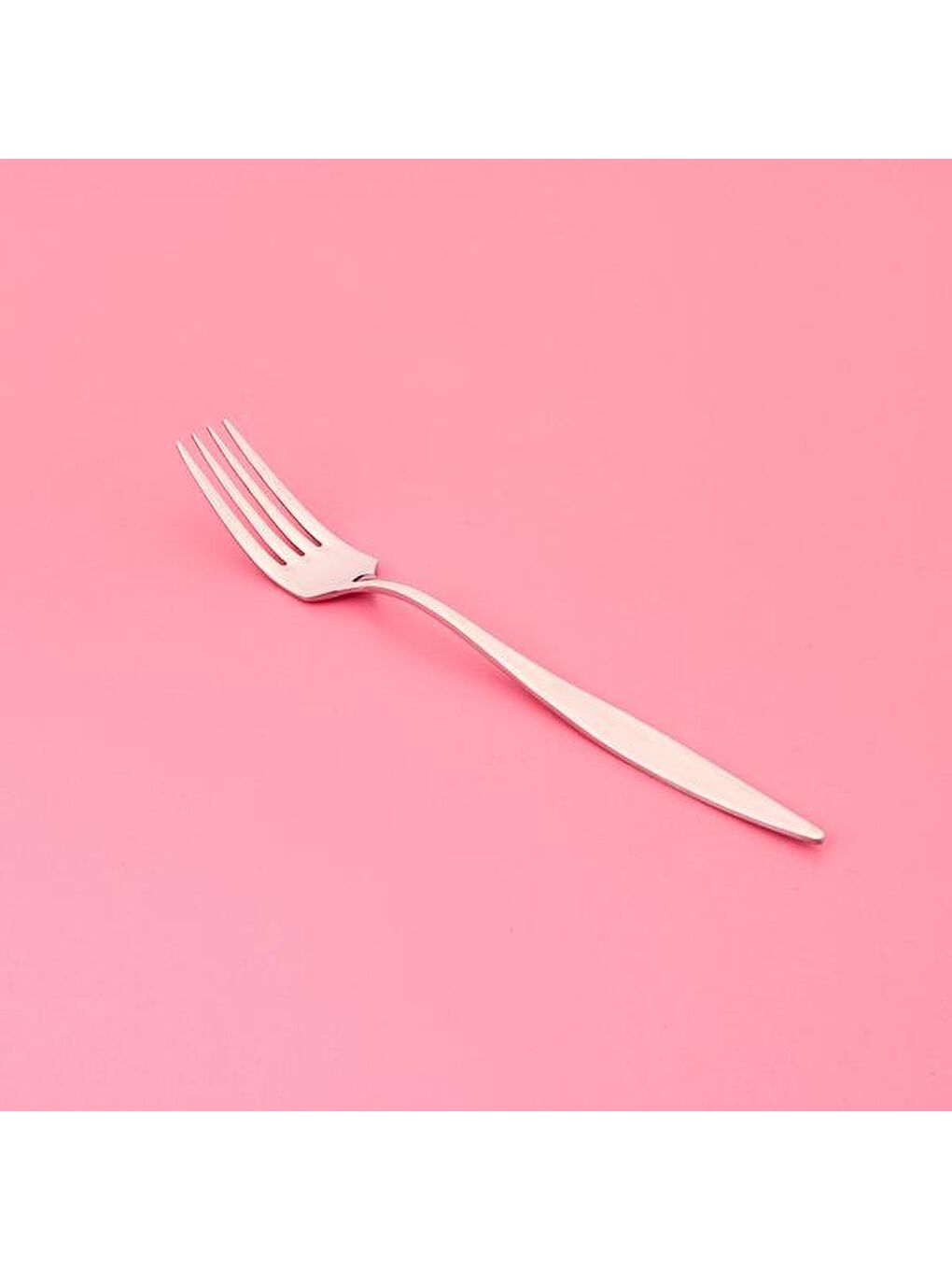 Gri Monaco 6'lı Yemek Çatalı - Inox-1