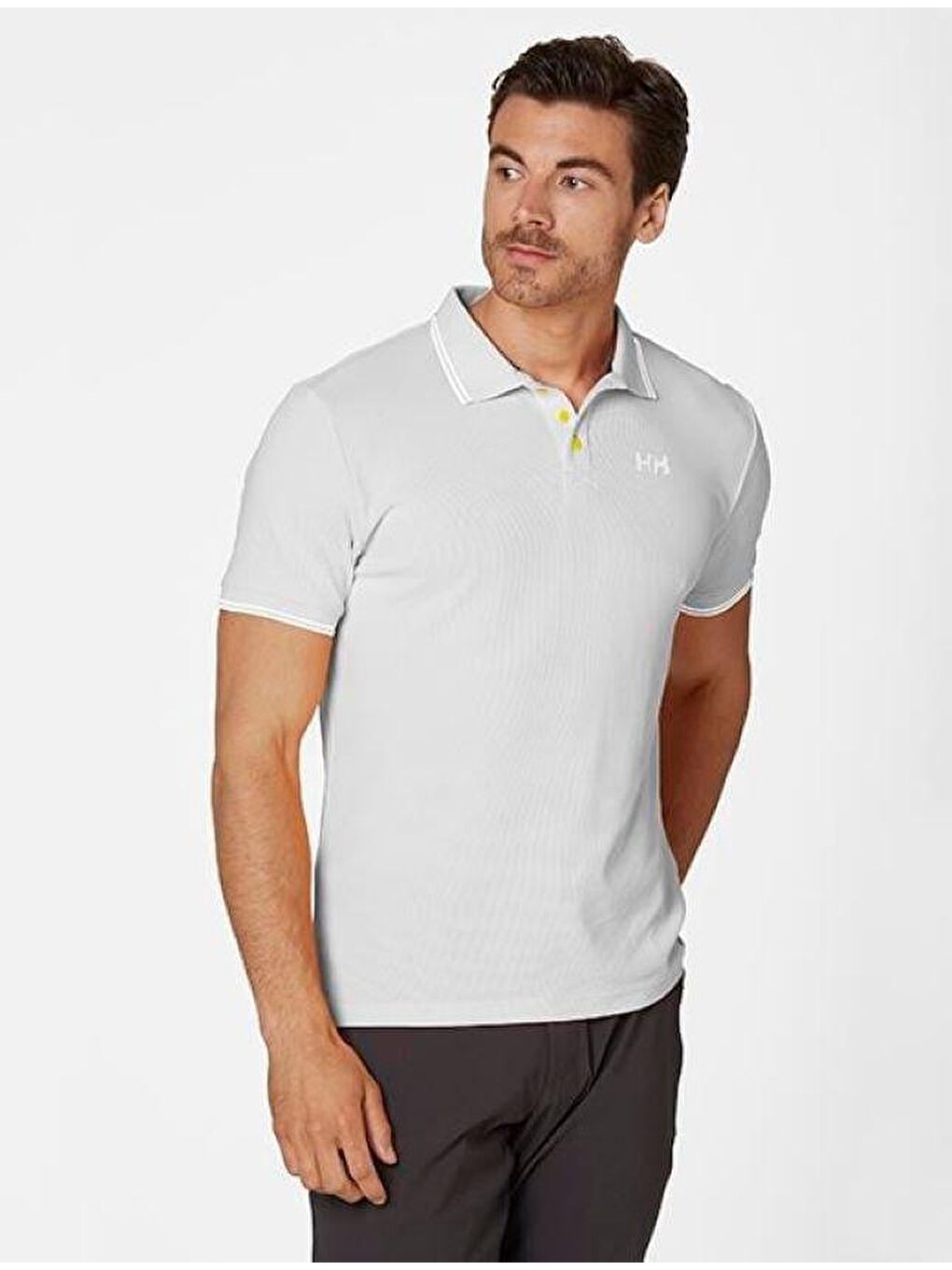 Helly Hansen Gri Kos Erkek Polo Tişört Gri HHA.34068HHA853 - 1