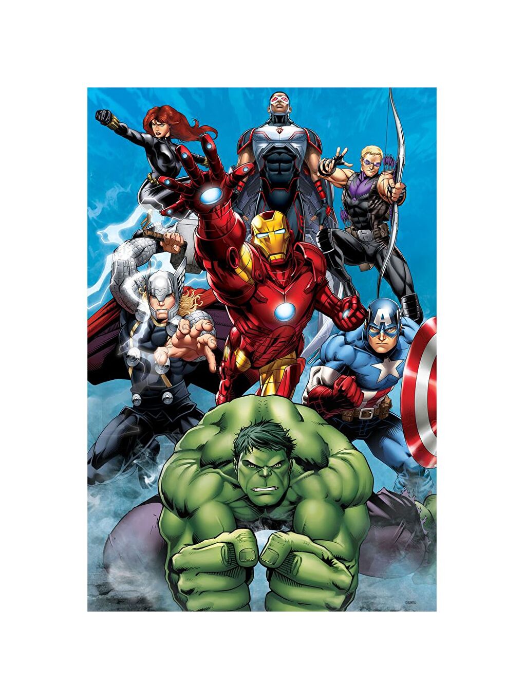 Marvel Avengers İkili Puzzle 200 Parça 10227-1