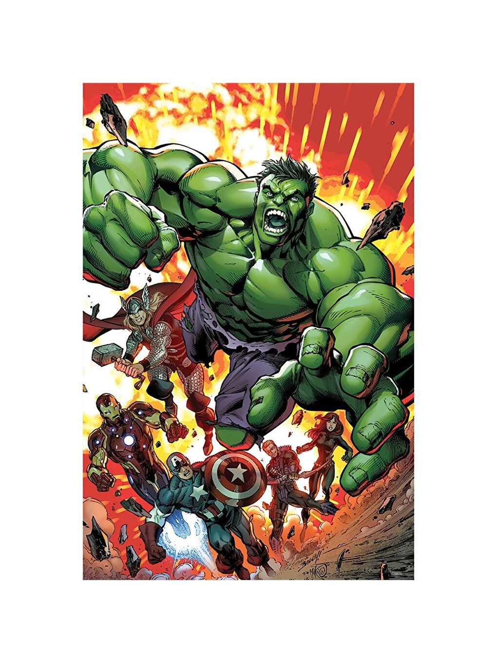 Marvel Avengers İkili Puzzle 200 Parça 10227-2