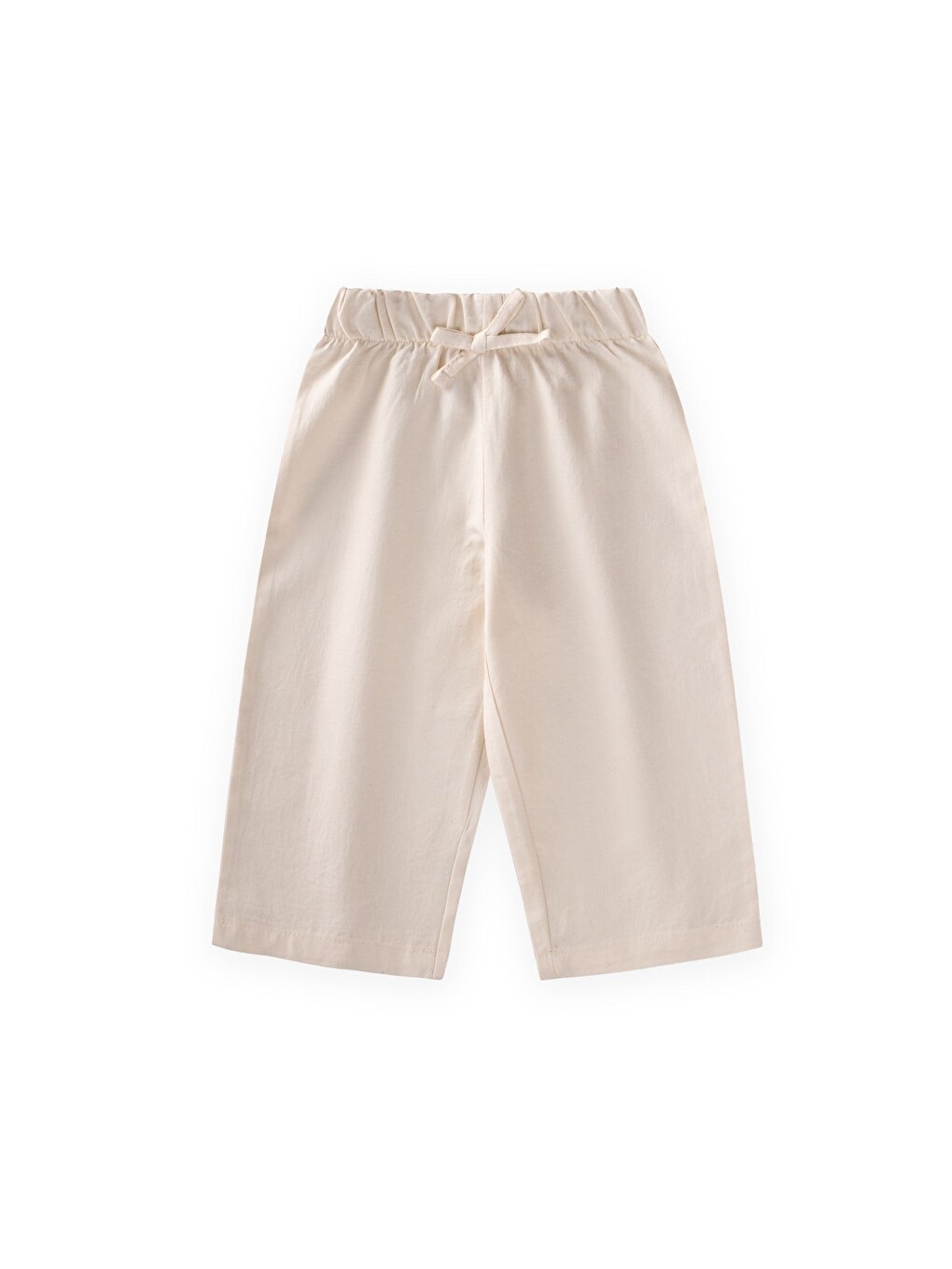 Ekru Flanel Pantolon 1-7 Yaş Naturel