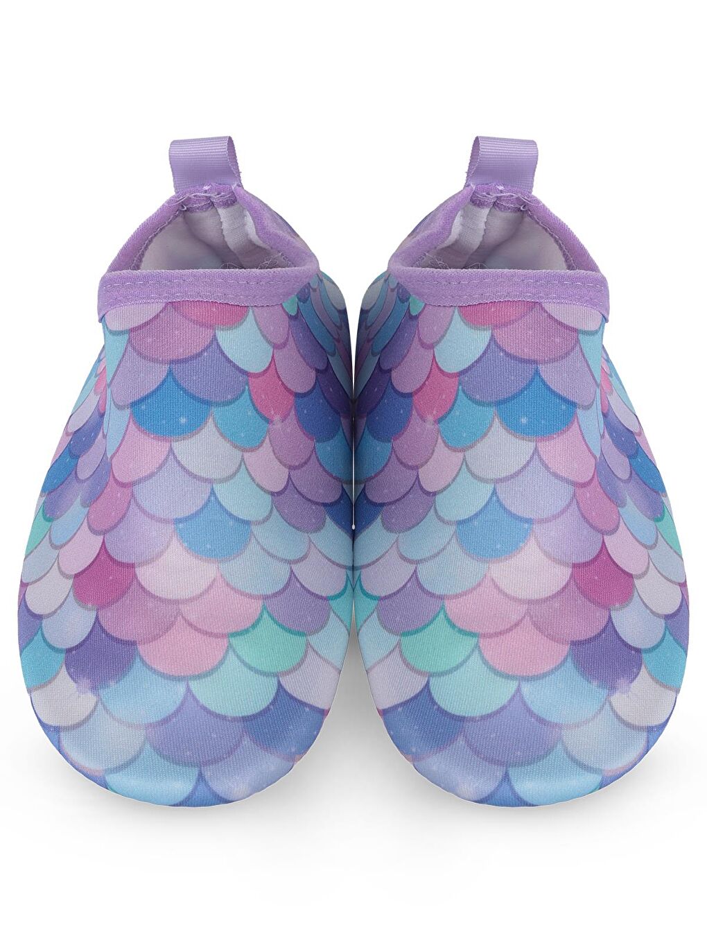 Girls Balık Sırtı Baskılı Tabanlı 26-30 Numara Deniz Ayakkabısı - Lila 26-1