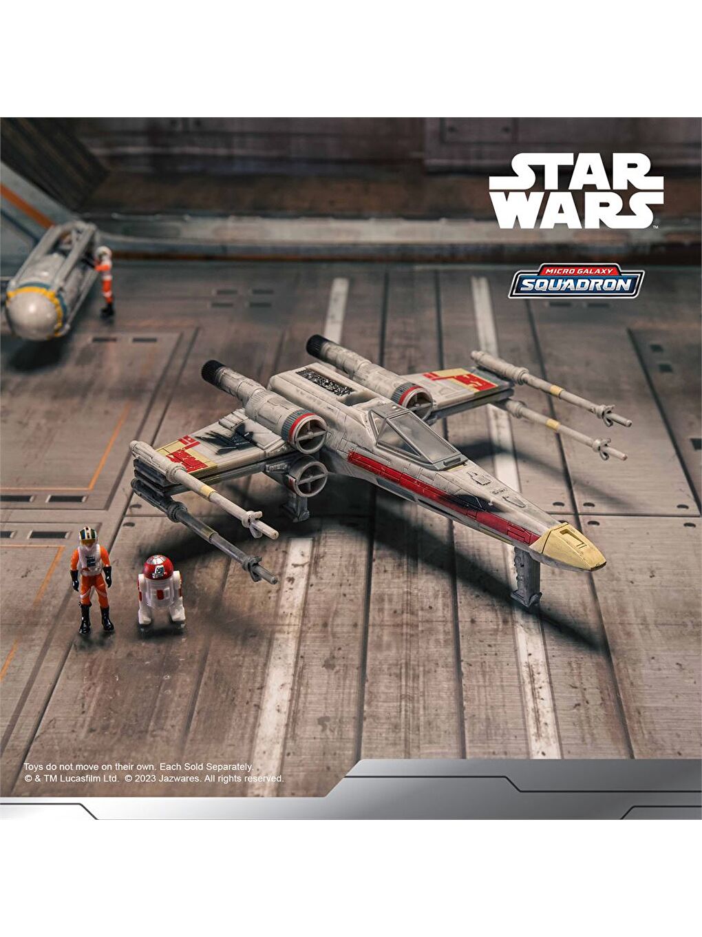 Star Wars X-Wing Araç ve Mikro Figür Seti SWJ0092-3