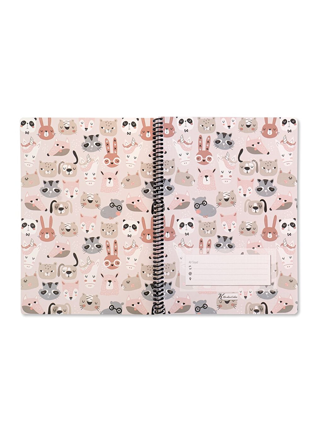 Keskin Color A4 Kareli Defter Animal Friends - Hayvanlar - 1