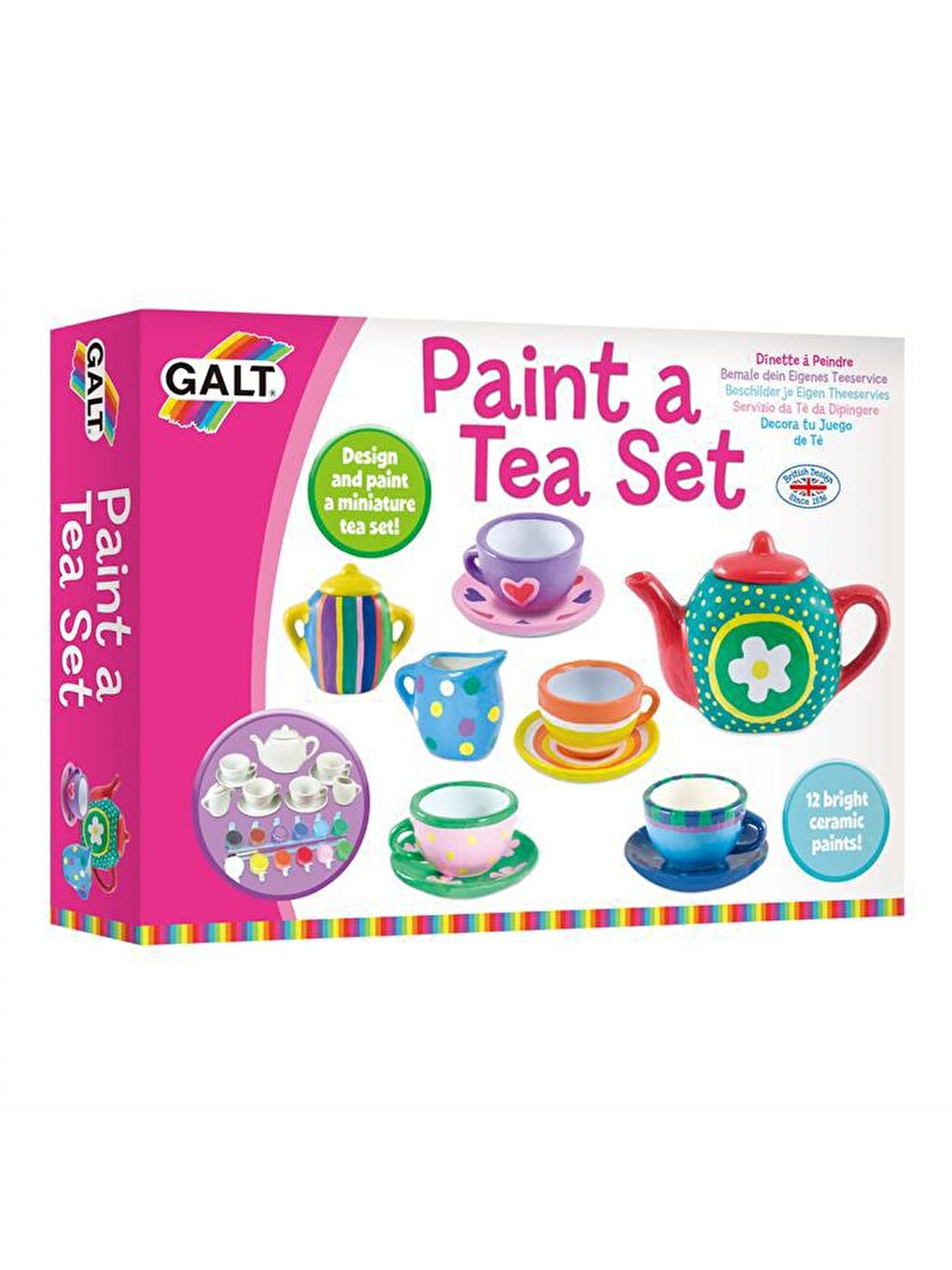 Galt Karışık Çay Setini Boya (Paint a Tea Set)