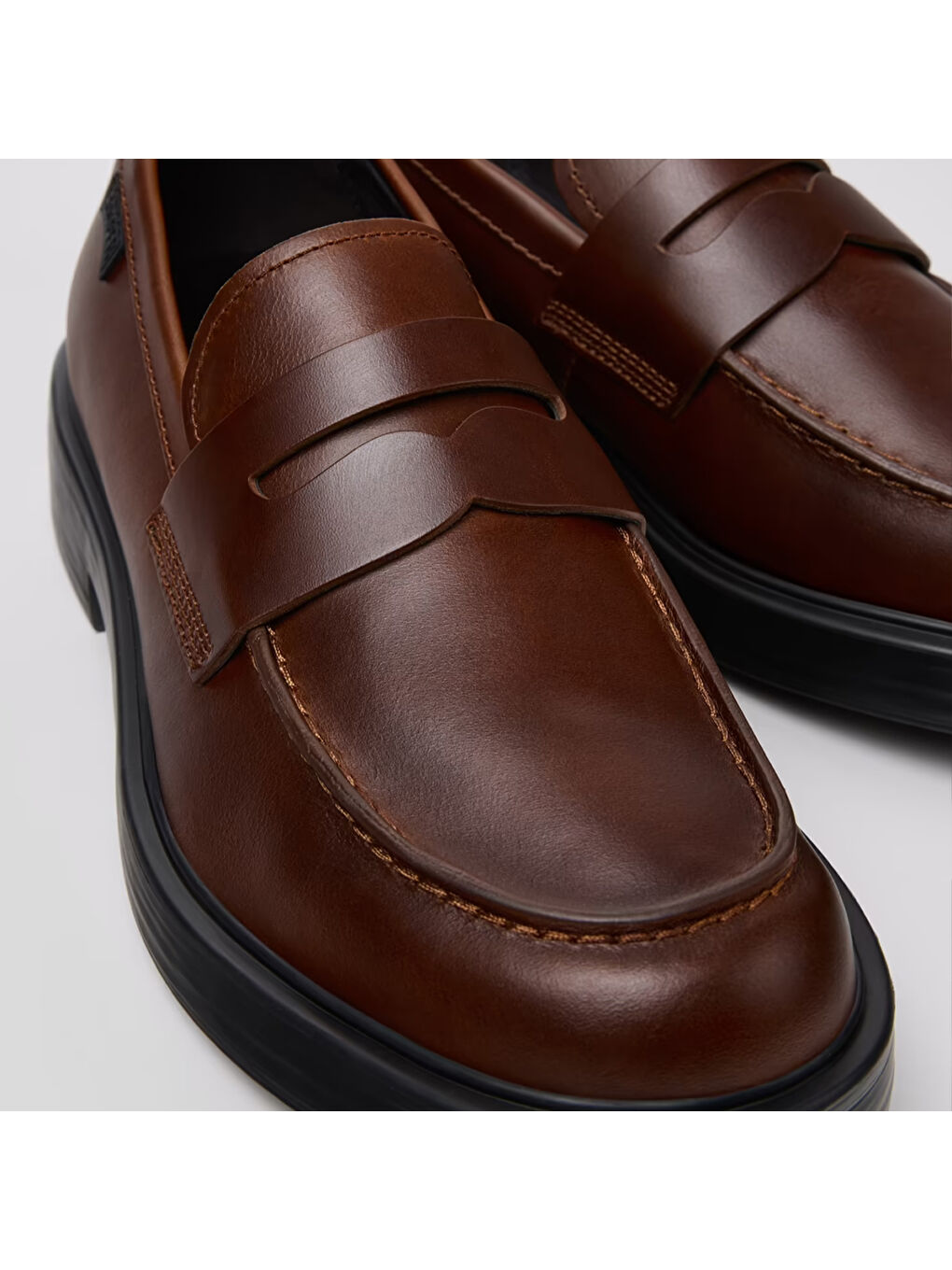 Kahverengi Erkek Oxford ( Klasik) K101045-005 Dean Medium Brown-1