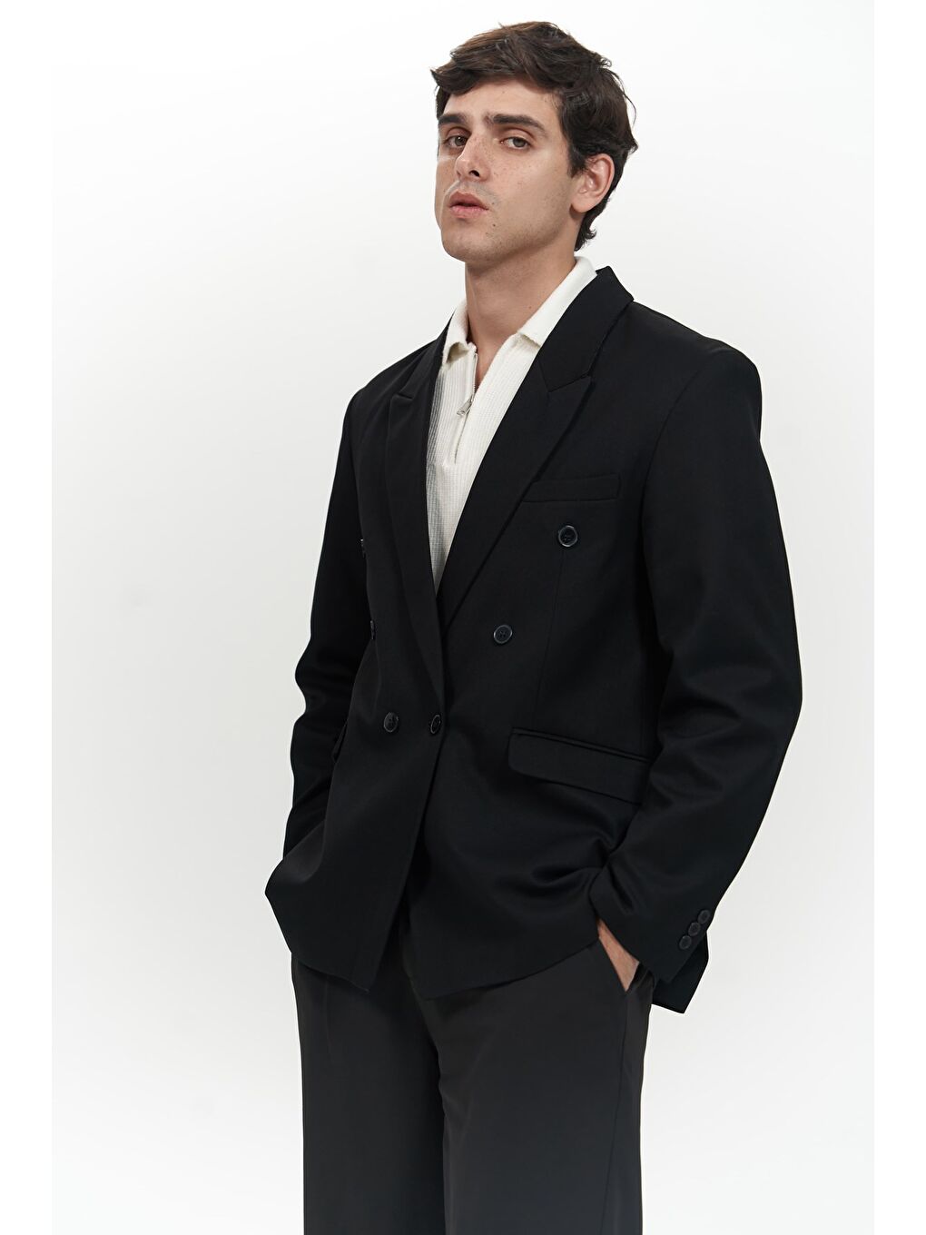 Mai Collection Brayden Siyah Erkek Blazer - 4