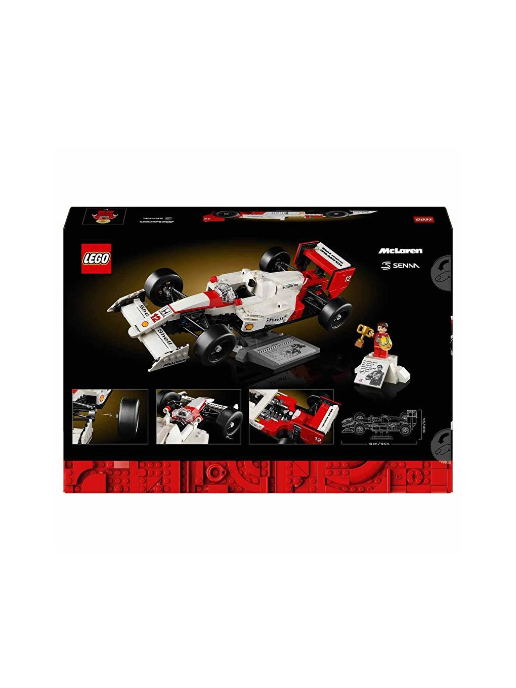 Lego Karışık Icons McLaren MP4/4 ve Ayrton Senna Seti 10330 - 3