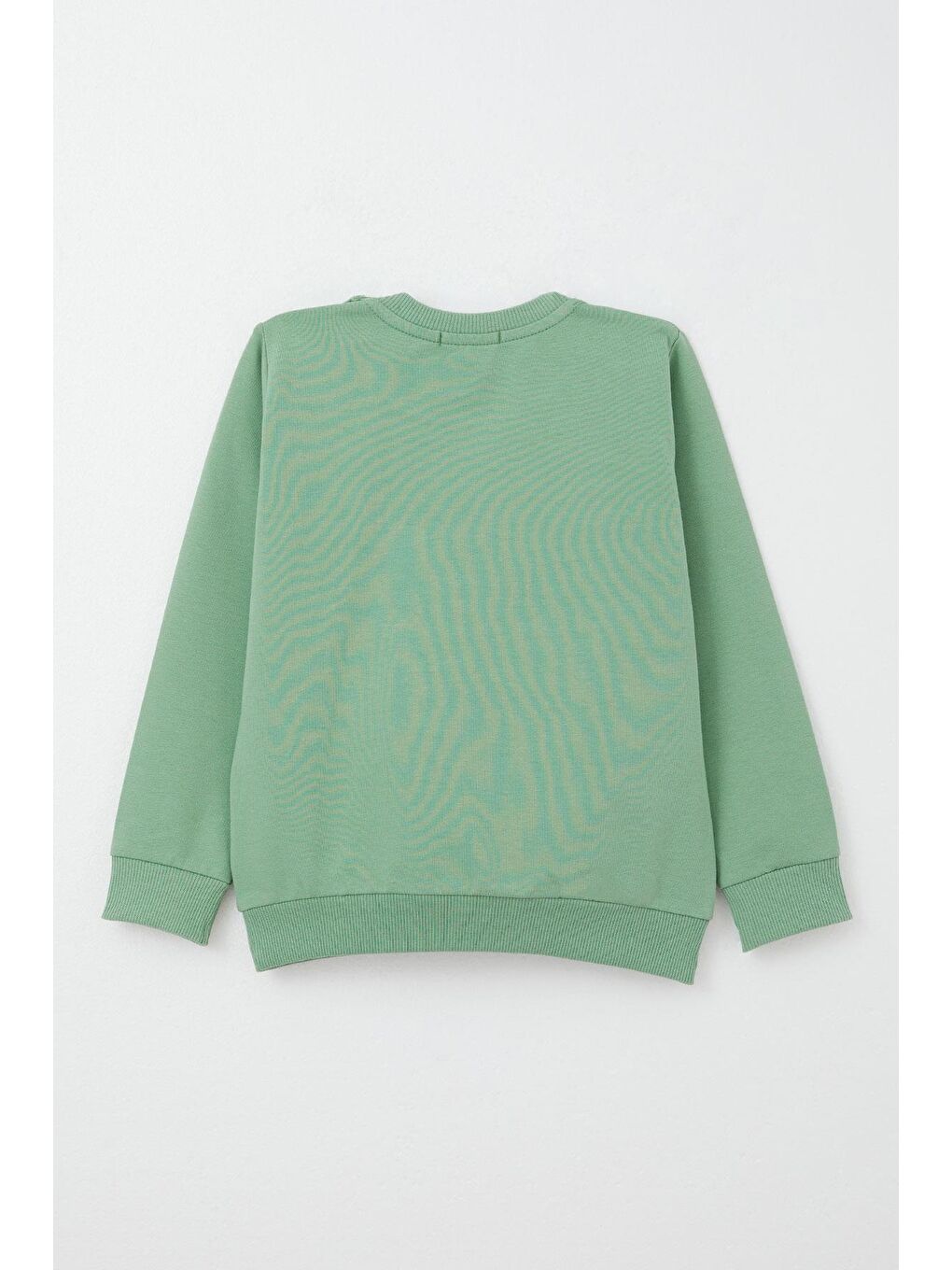 Erkek Çocuk Eşofman Takım Kaykaycı Sevimli Ayıcık Baskılı Mint Yeşili (1-4 Yaş)-3