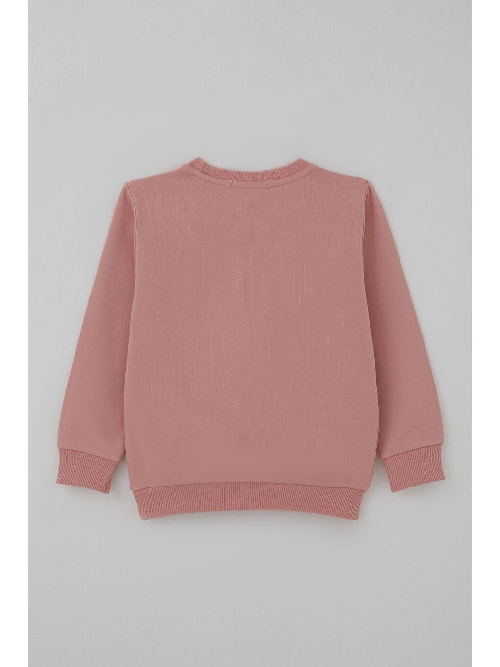 Pembe Kız Çocuk Eşofman Takımı Çiçek Baskılı Pantolonu Çima Dikiş Detaylı Gülkurusu (3-7 Yaş)-3