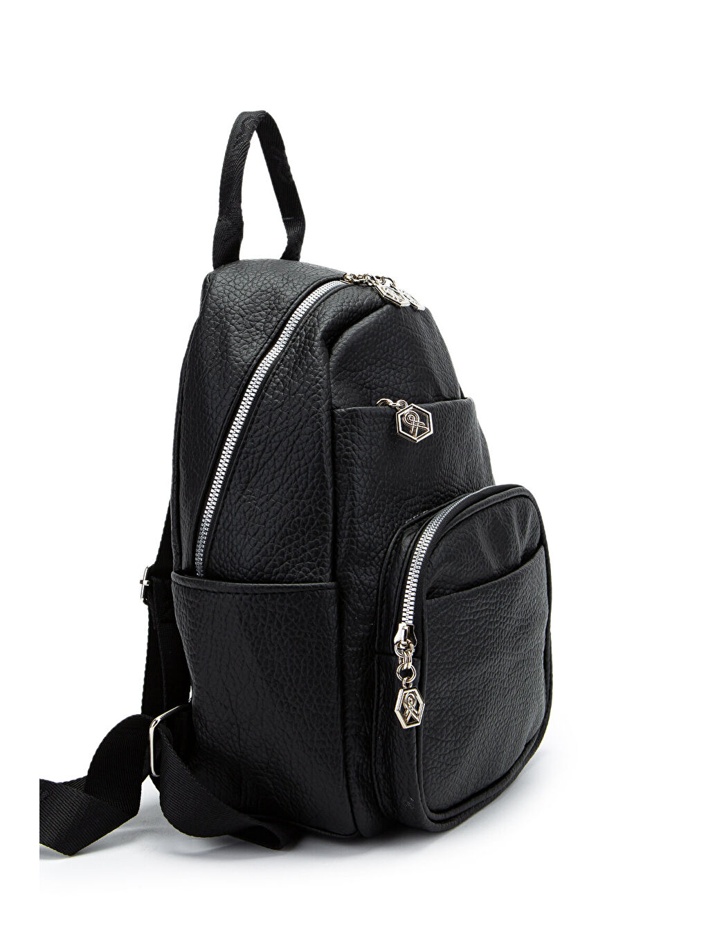 Çok Gözlü Holly Kadın Sırt Çanta Siyah-1