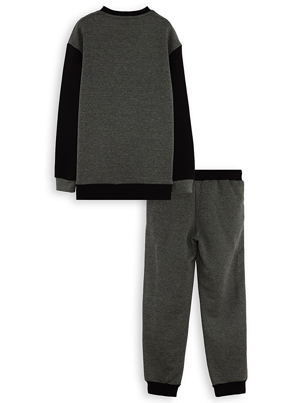 Wild Oversize Erkek Çocuk Gri Eşofman Takım-3