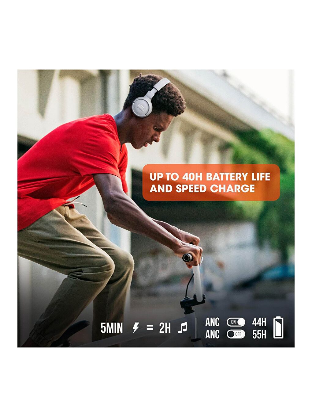 Tune T510bt Beyaz Wireless Bluetooth Kulak Üstü Kulaklık-4