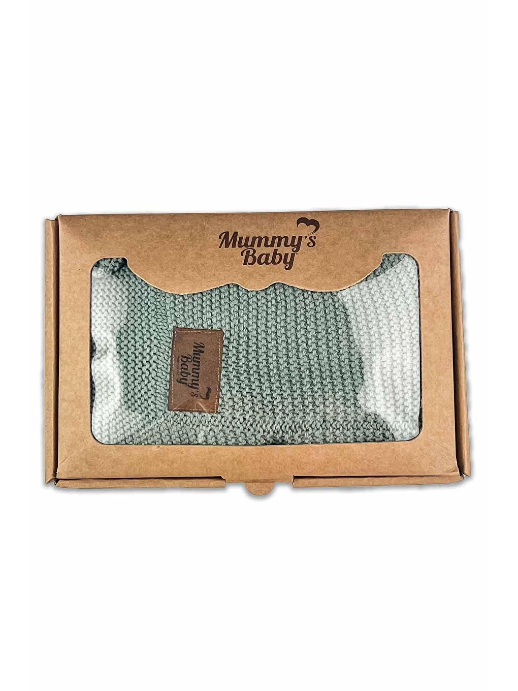 Mummy's Baby Yeşil Organik Pamuk Battaniye 80x100 Yeşil