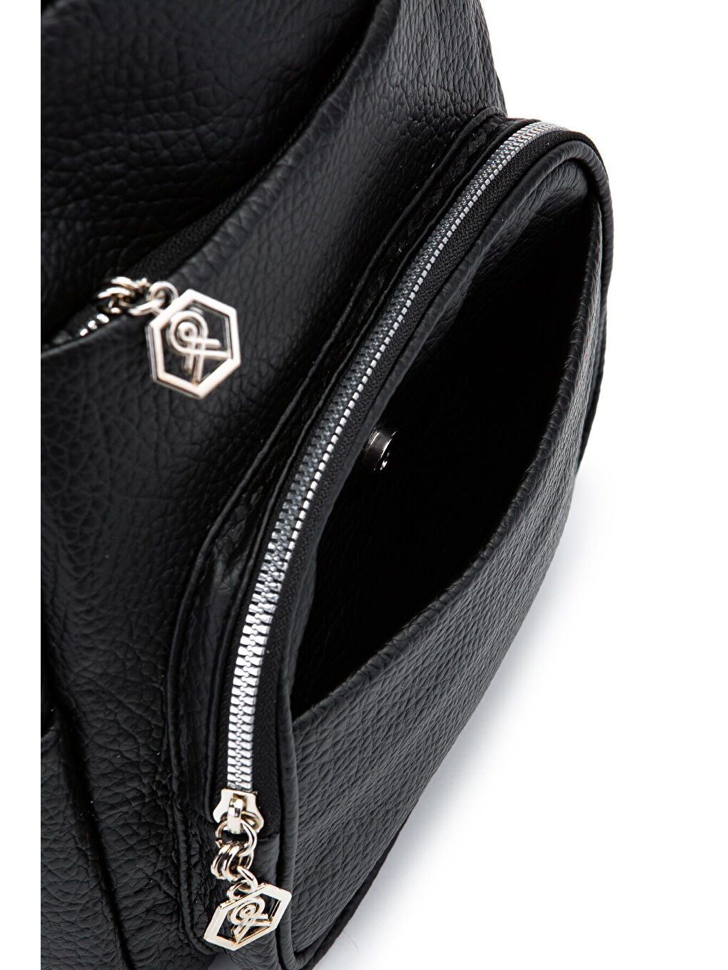 Çok Gözlü Holly Kadın Sırt Çanta Siyah-5