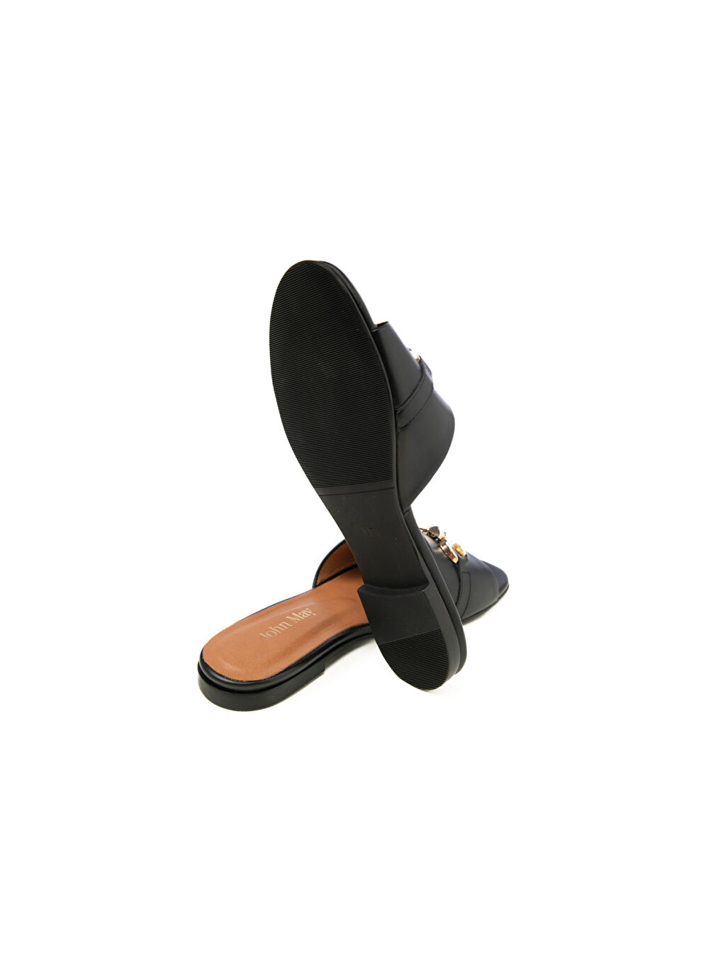 Siyah Kadın Terlik MAR-23Y-166-008 SİYAH CİLT-4