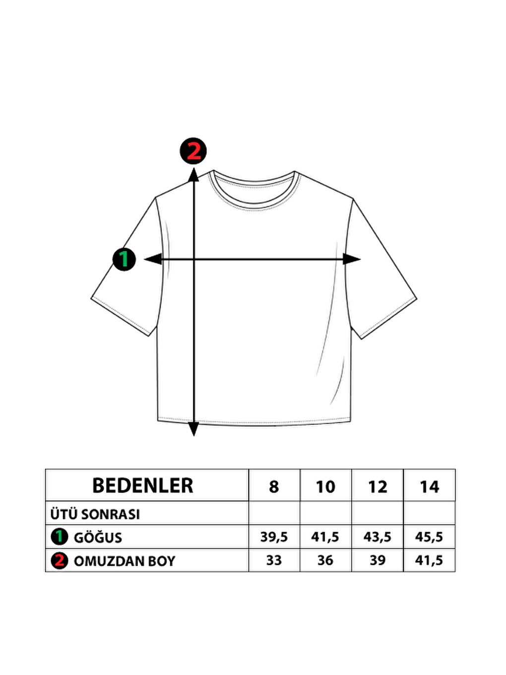 Turuncu Kız Çocuk Baskılı Düşük Kol Crop Tişört-1