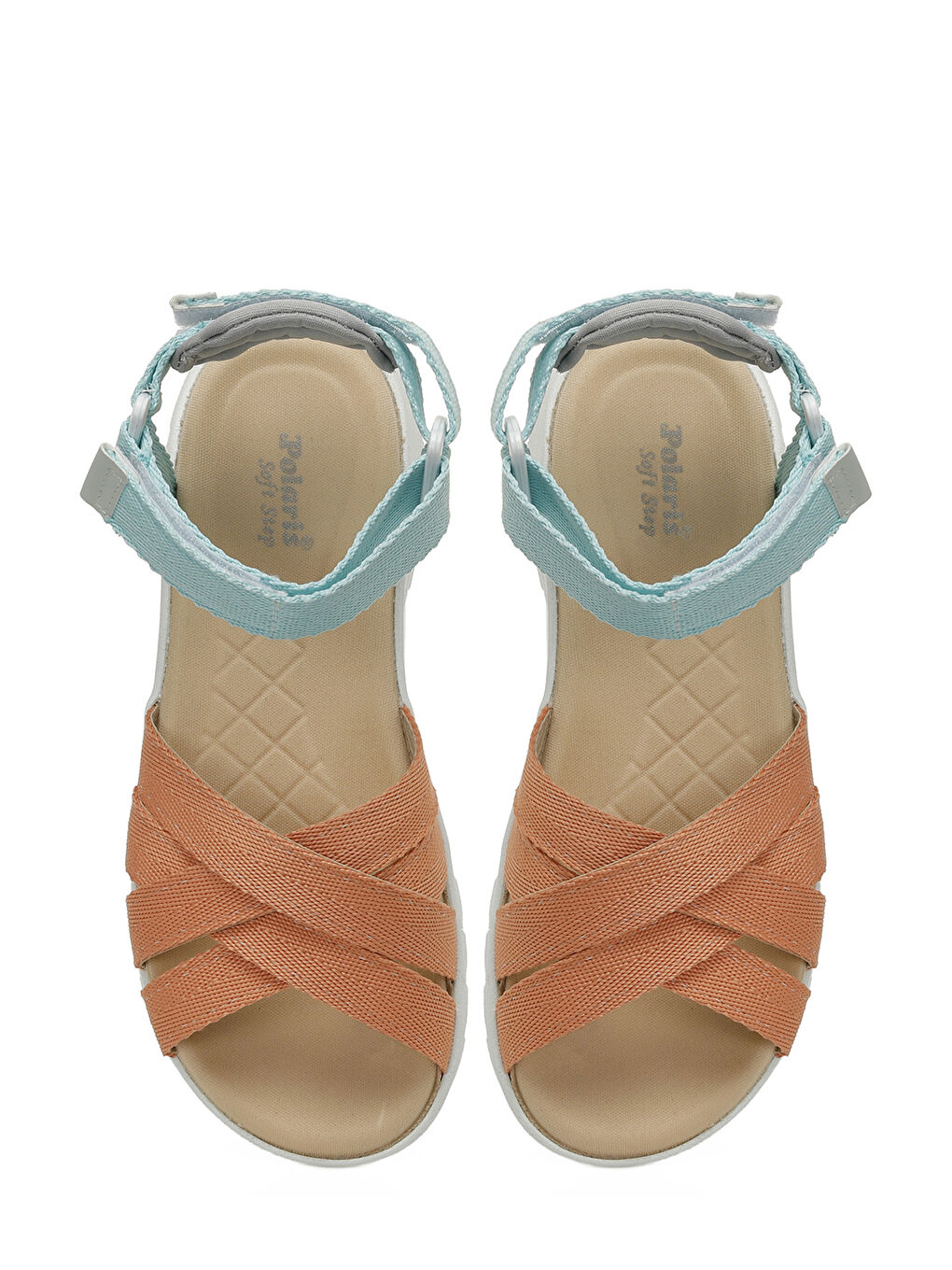 Kırmızı 323603.Z 4FX Nar Çiçeği Kadın Kalın Taban Sandalet-3