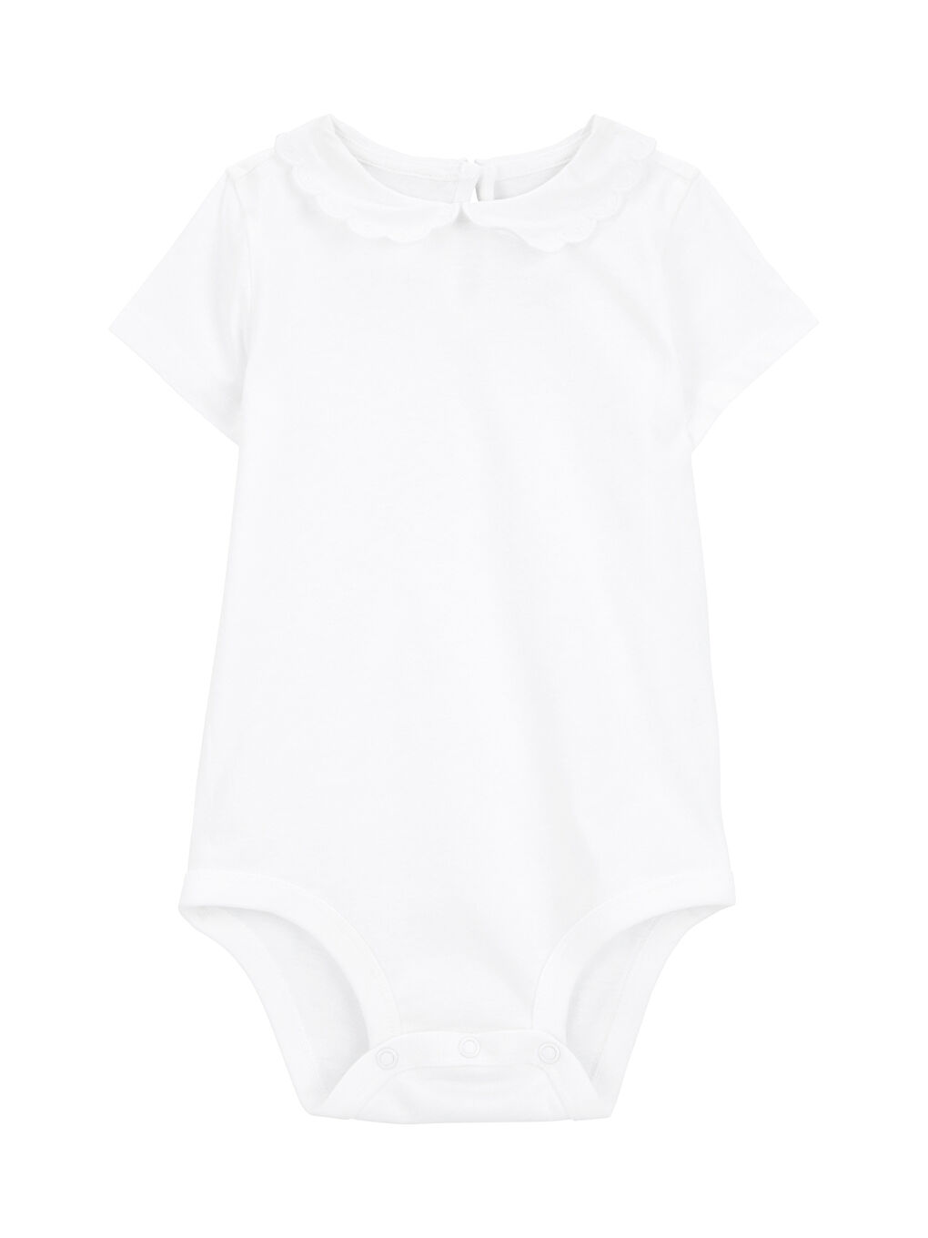 Beyaz Kız Bebek Body