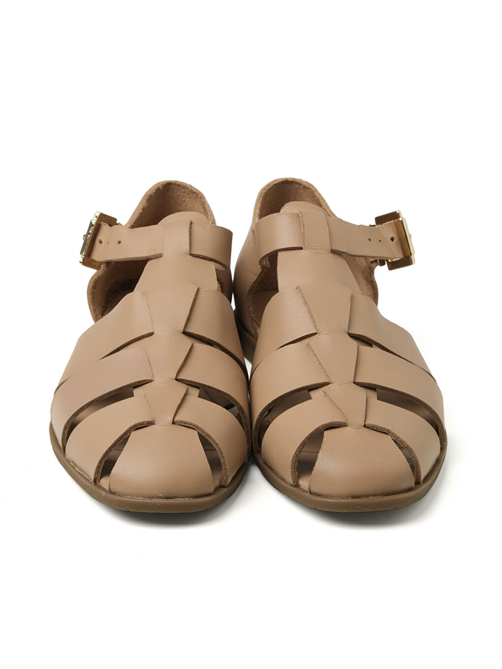 Bej Kadın Sandalet MX-M.23122 ZA-R543 Ten-1