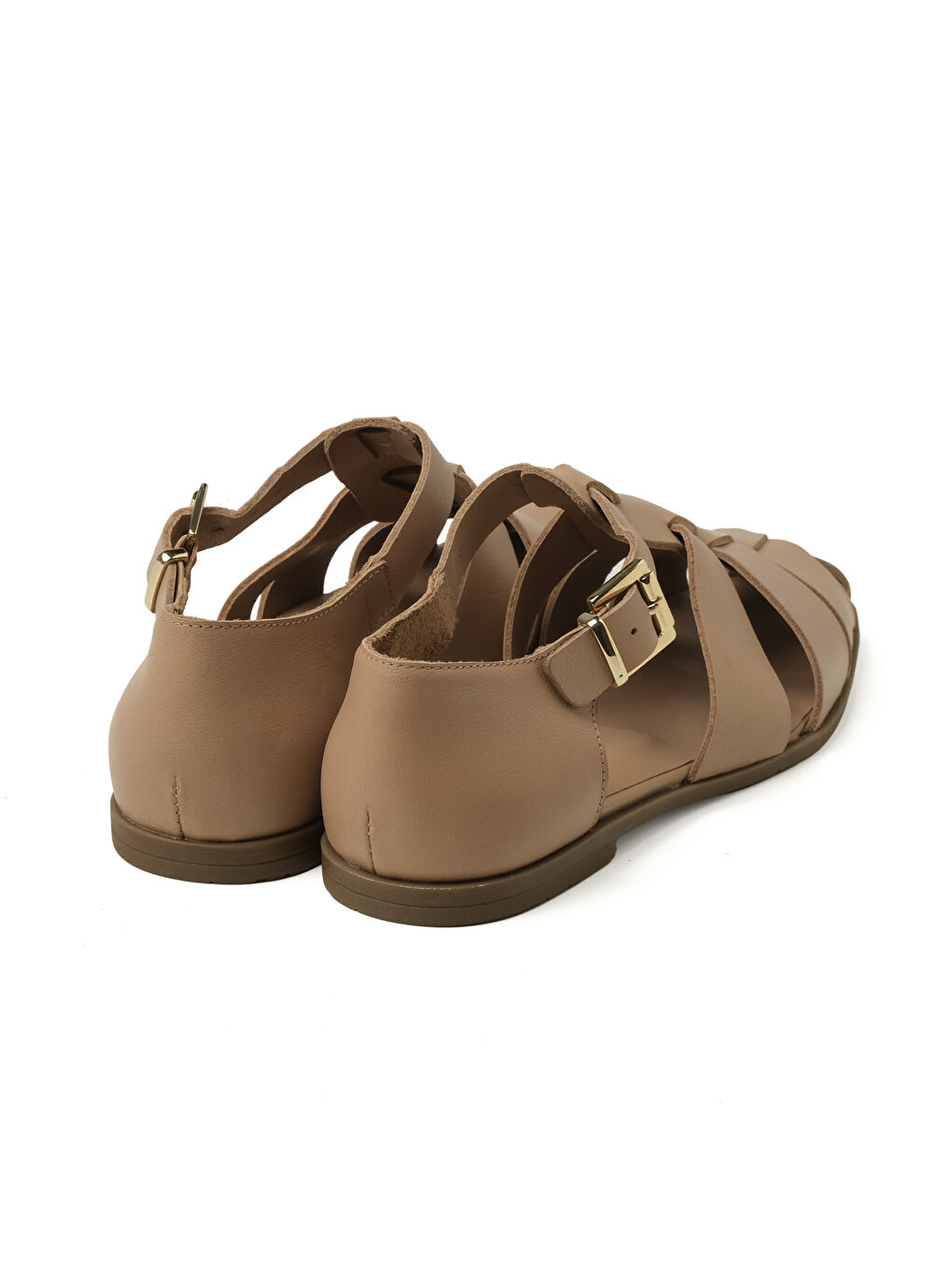 Bej Kadın Sandalet MX-M.23122 ZA-R543 Ten-3
