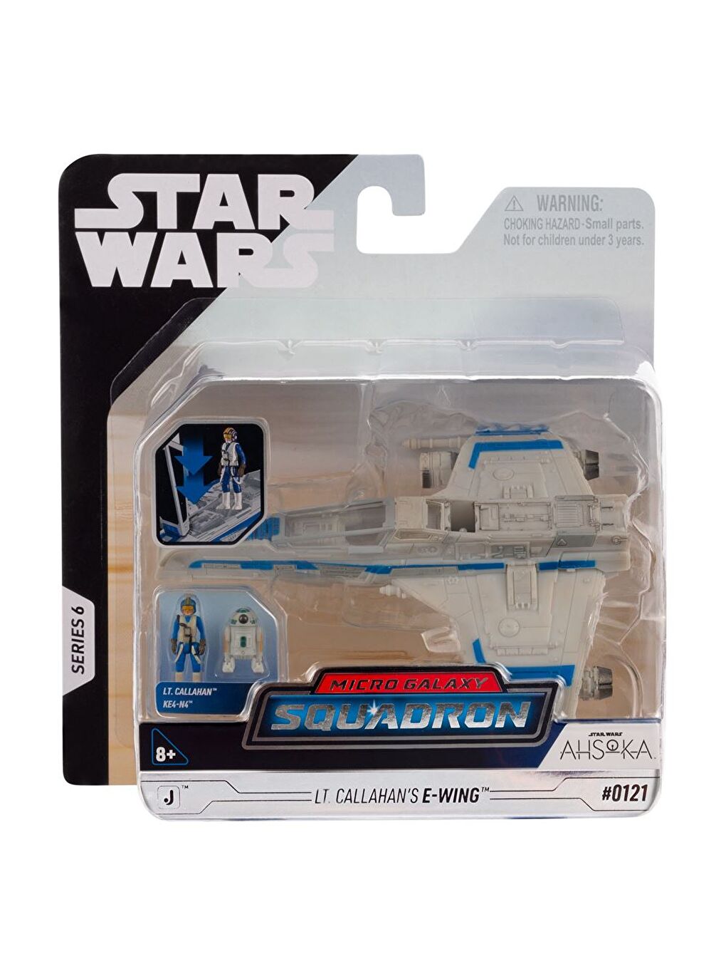 Star Wars E-Wing Araç ve Mikro Figür Seti SWJ0147-4