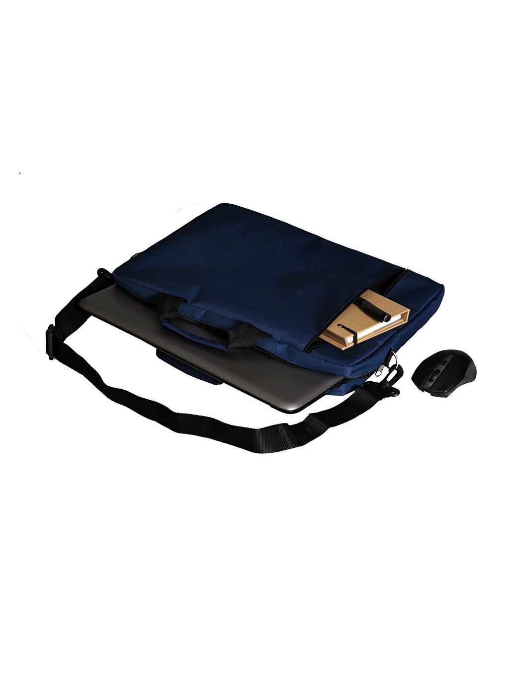 BND201 Eko Serisi Notebook Çantası-Lacivert-6