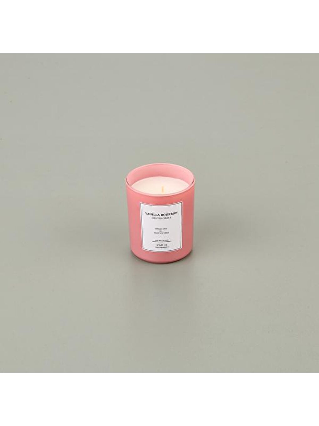 Le Jardin Vanilla Bourbon Kokulu Mum - Pembe - 120 gr-1