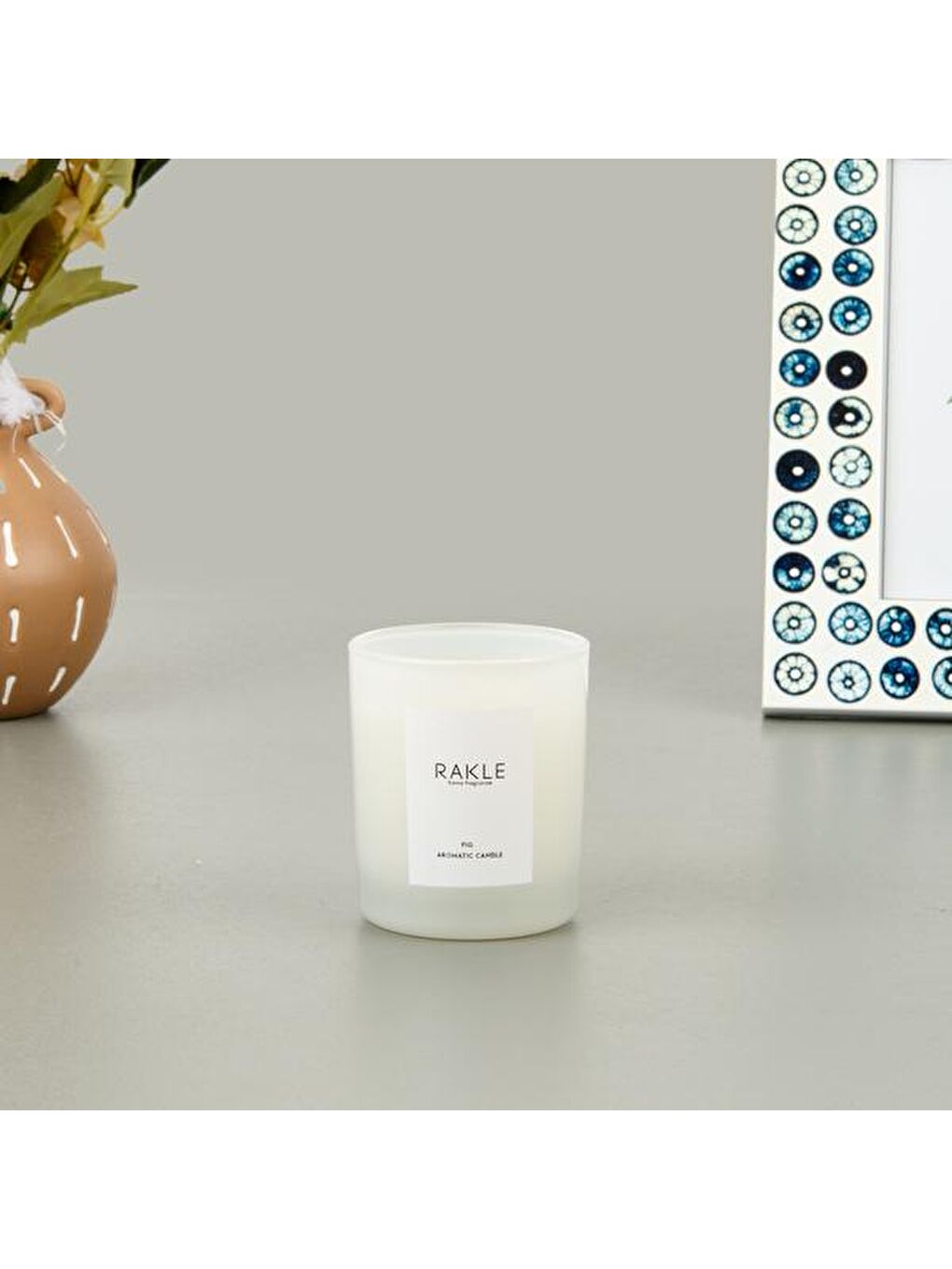 Basic Soft Fig Kokulu Mum - Beyaz - 120 gr