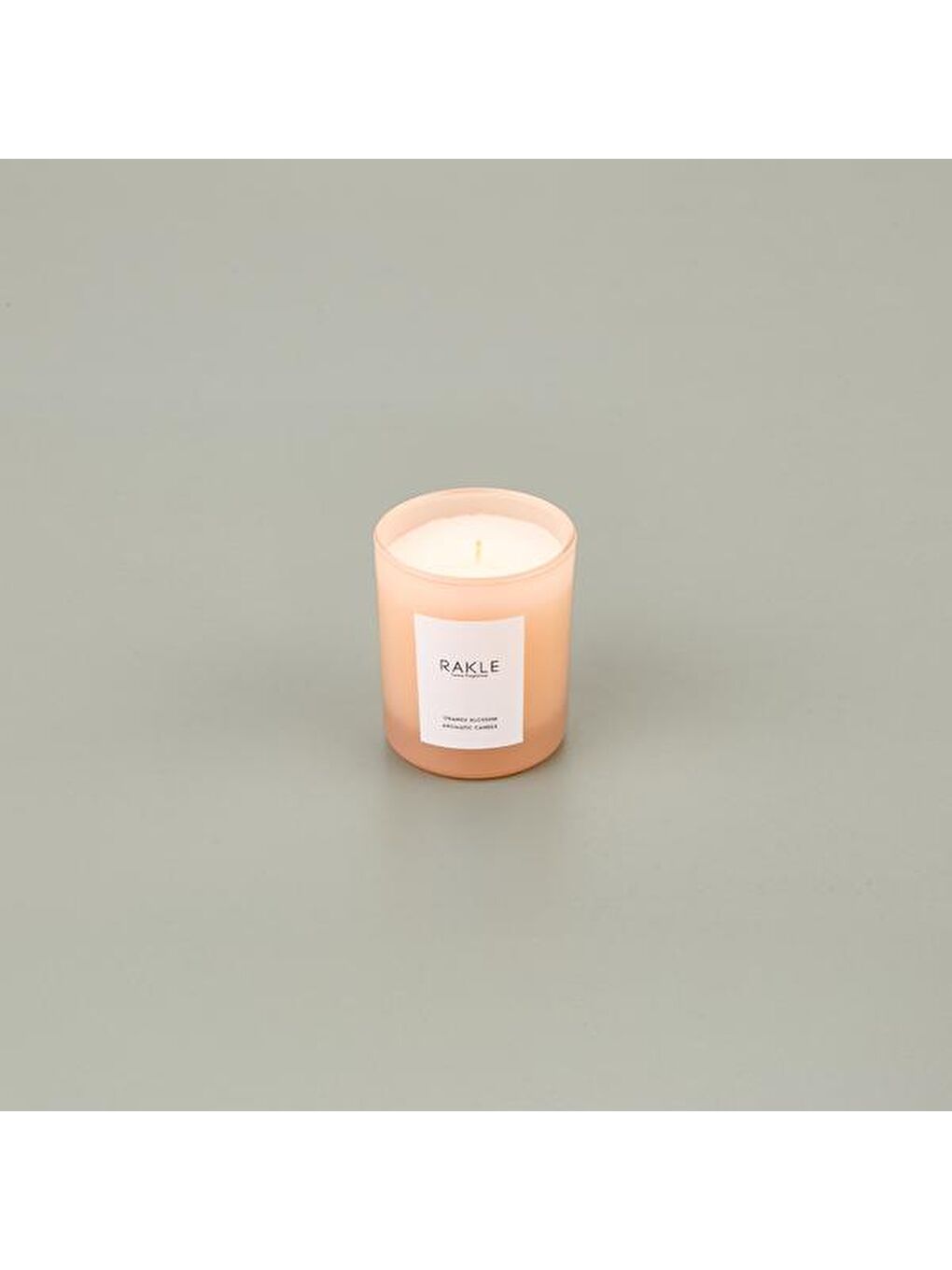RAKLE Basic Soft Orange Blossom Kokulu Mum - Turuncu - 120 gr - 3