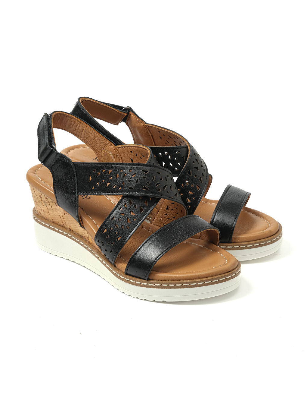 Siyah Kadın Sandalet MAR-23Y-111-4052 SİYAH-1