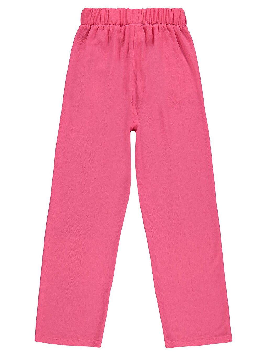 Fuşya Girls Bol Paça 10-13 Yaş Pantolon - Fusya-1