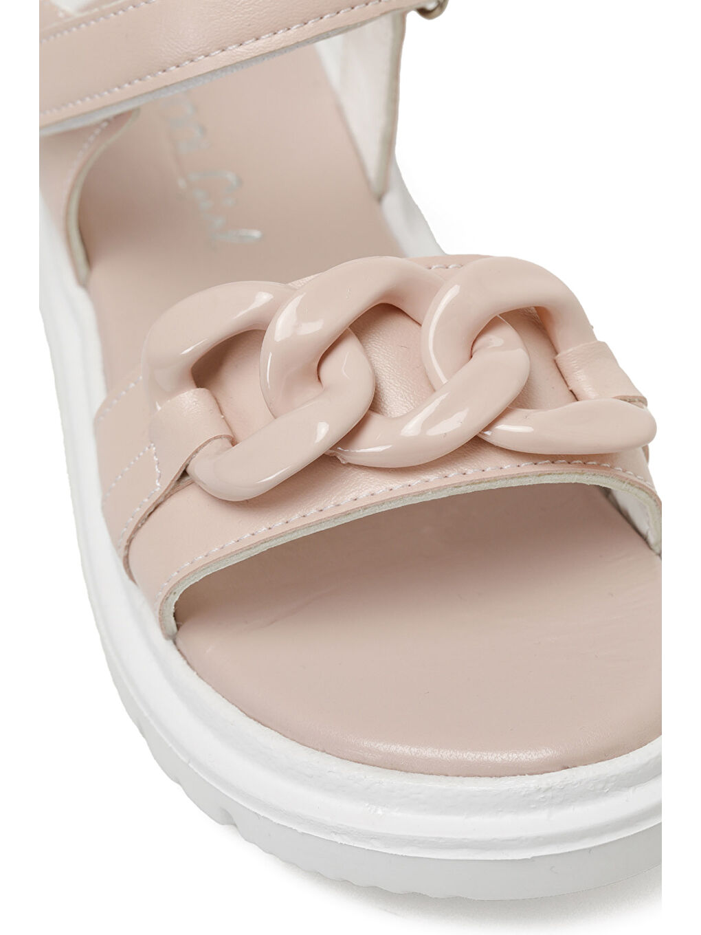 Pembe ZIN F 5FX Pudra Kız Çocuk Sandalet-6