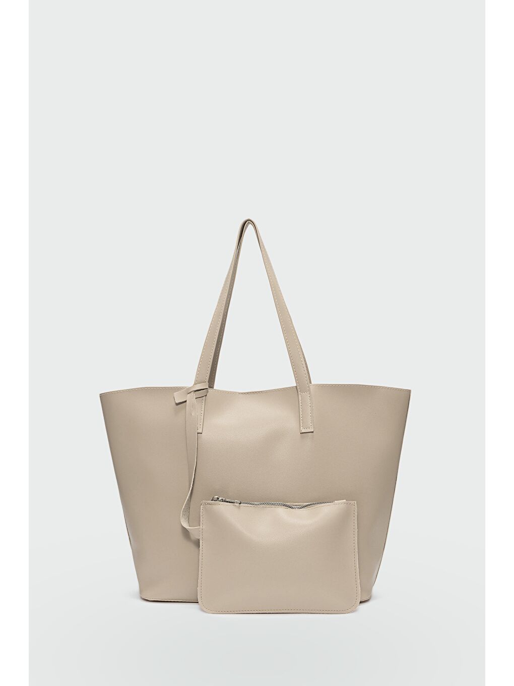 Carrie Cüzdanlı Omuz Çantası Bej