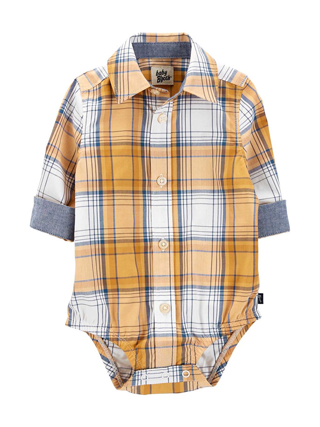 Erkek Bebek Body Sarı-1