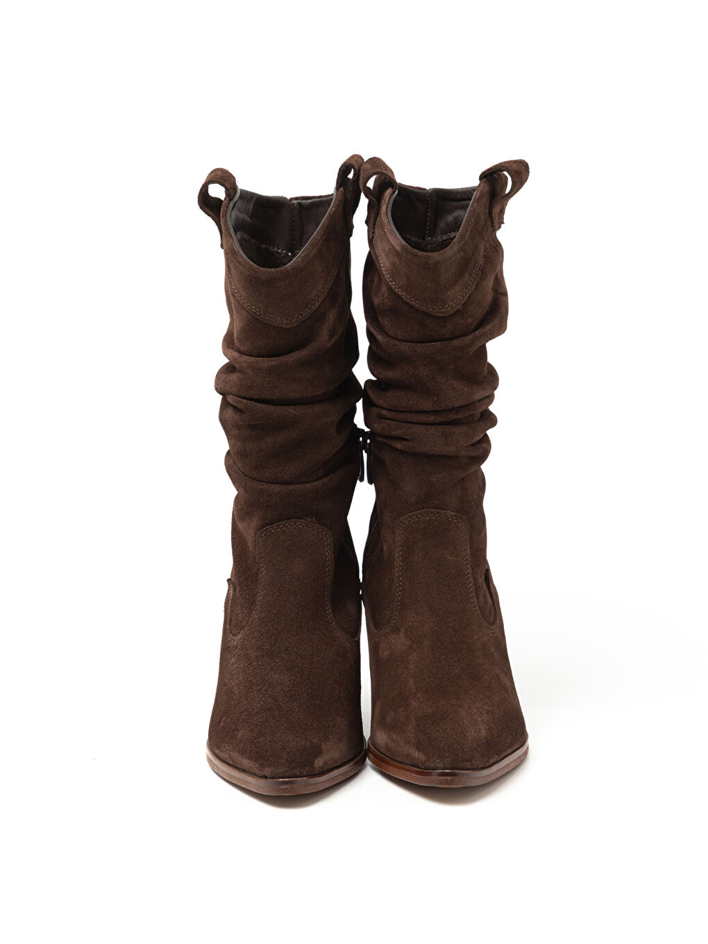 Kahverengi Kadın Çizme RC-25K-001-R17300 Kahve Süet 7-5