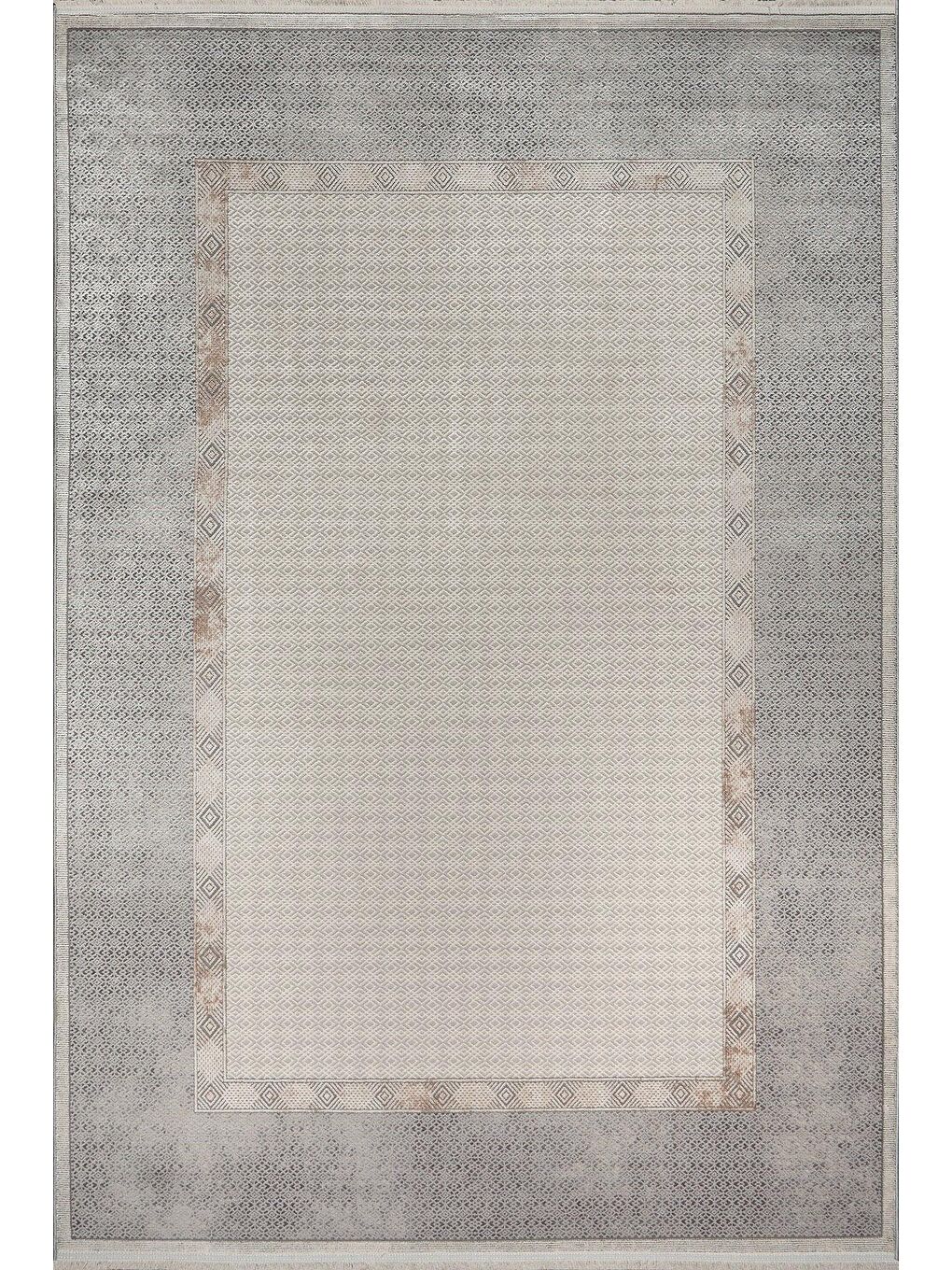 Konfor Halı Gri Granada 6077 Akrilik Modern Dokuma Halı-80x150 - 4