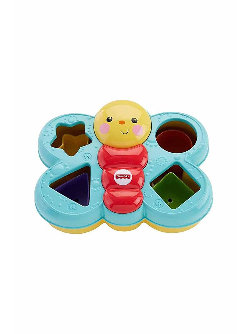 FISHER PRICE Beyaz-Renklibaskı Şekil Eşleştirme Arkadaşı Kelebek - 2