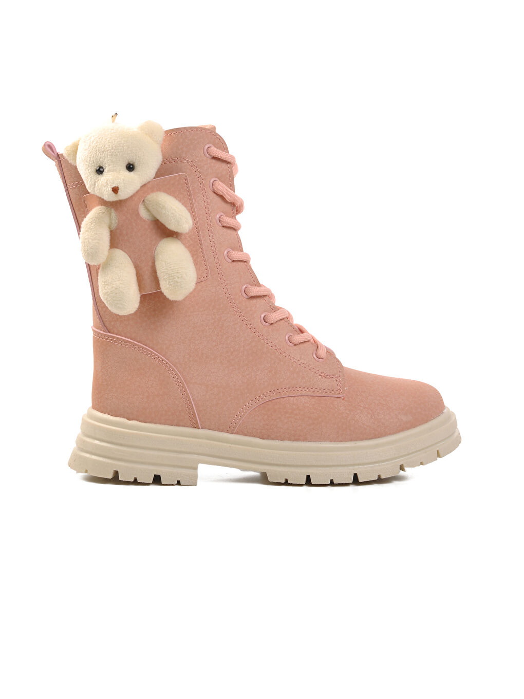 Pembe Pudra İçi Polarlı Kız Çocuk Bot Perla F