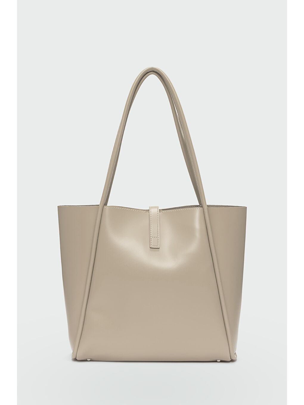 Chester Kilitli Omuz Çantası Bej-3