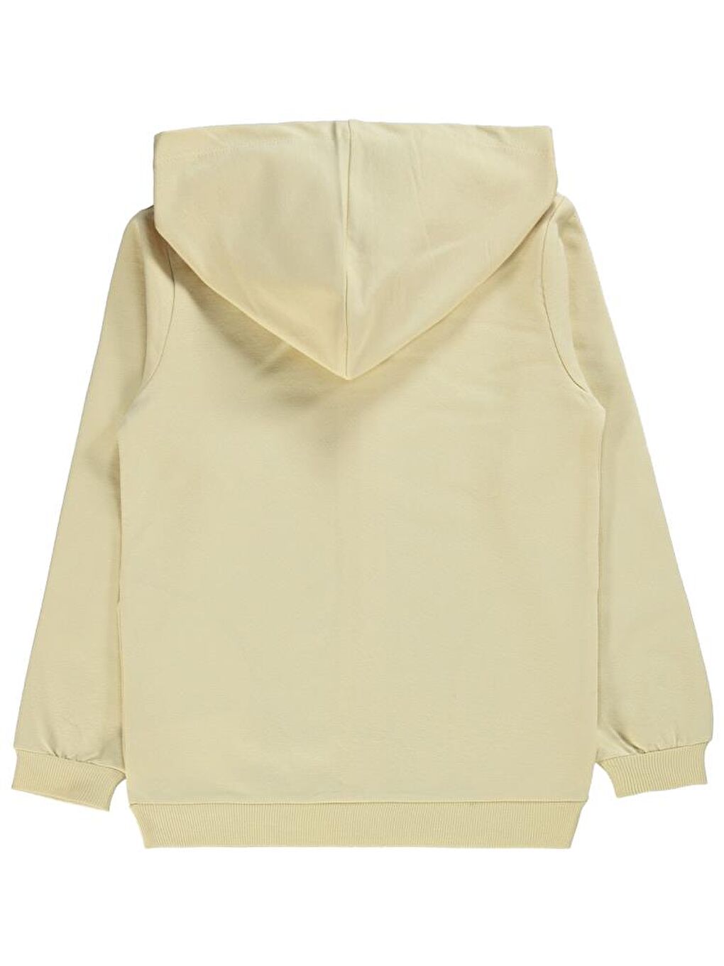 Girls Basic 10-13 Yaş Hırka - Sarı 12-13 Yaş-1