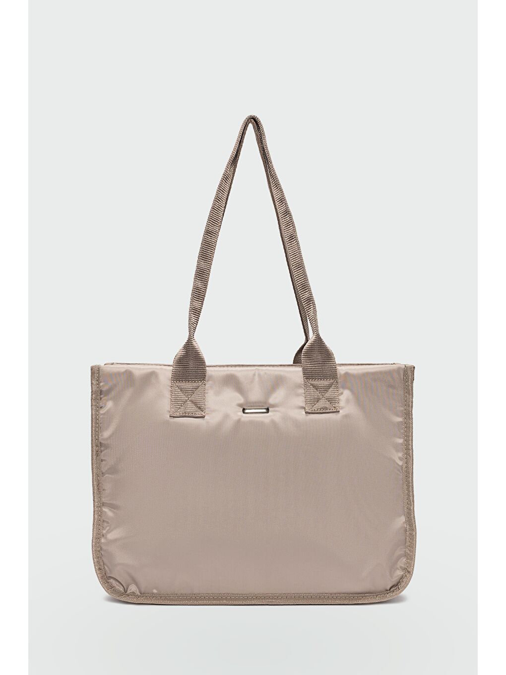 Bej Lora Omuz Çantası Vizon