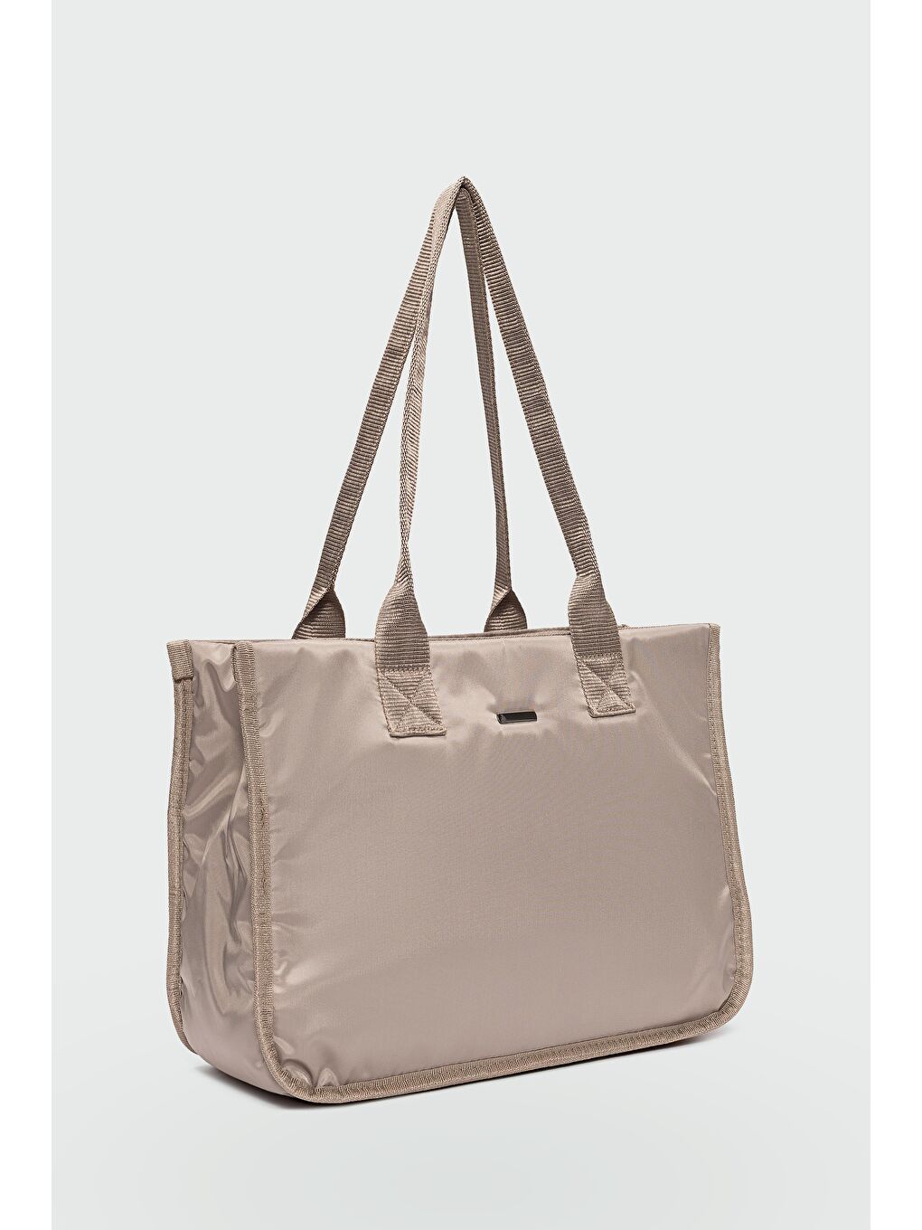 Bej Lora Omuz Çantası Vizon-1