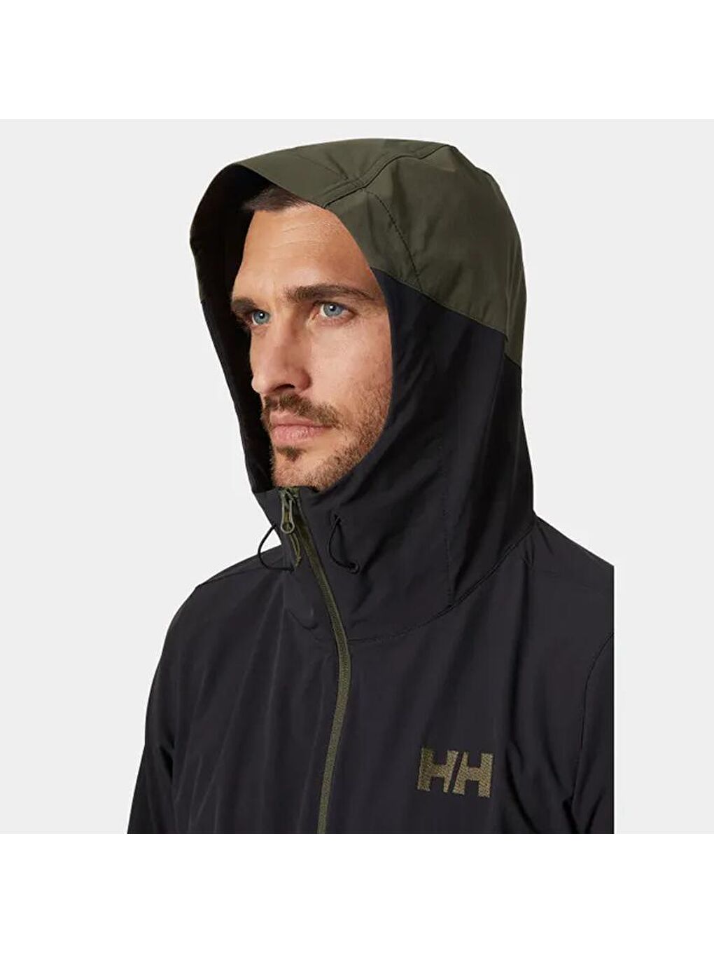 Helly Hansen Yeşil Blaze Hooded Erkek Softshell Mont  63286-431 Haki - 2