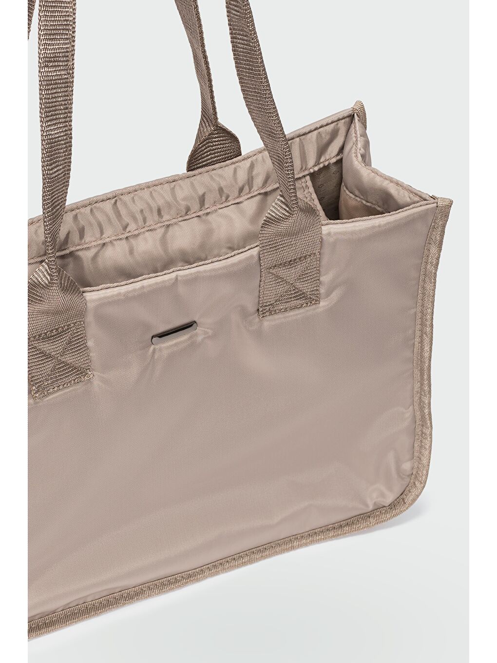 Bej Lora Omuz Çantası Vizon-2