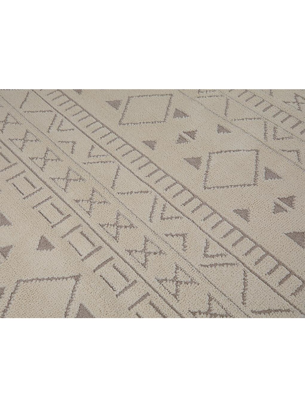 Life Krem Bej Dikdörtgen Halı 160x230cm-6