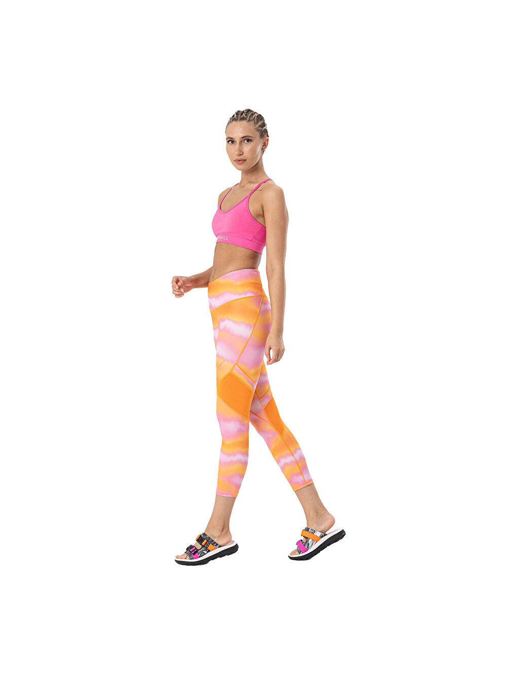 Base Kadın Pembe Fitness Bra-1