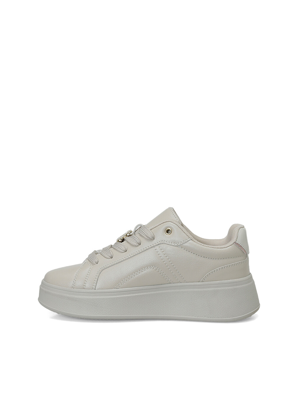 Angela W Bej Kadın Sneaker-2